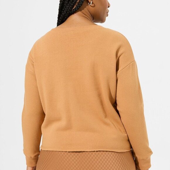 Torrid drop shoulder sweatshirt - Picture 2 of 3